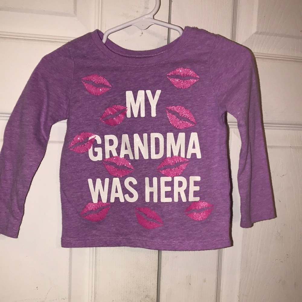 Infant Girl’s Children’s Place “Lips” Tee